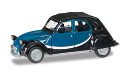 Herpa 020817-006 - Citroen 2 CV Charleston, blau